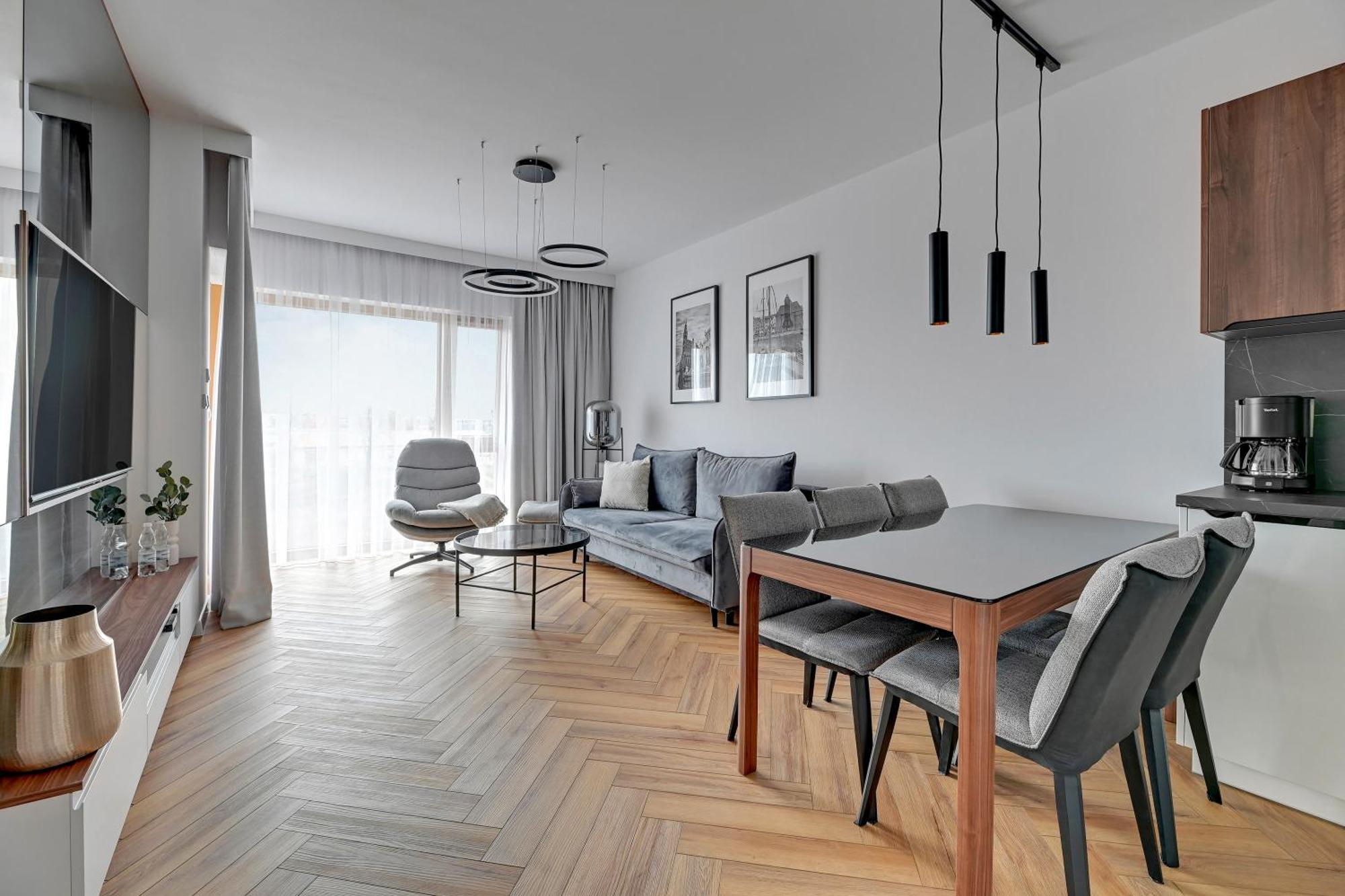 Riverside Nadmotlawie - Sauna, Gym & Kids Play By Lion Apartments กดัญสก์ ภายนอก รูปภาพ